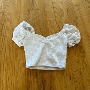 Hollister cropped top